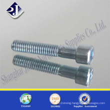 Blue-White Zinced DIN912 Hex Socket Cap Screw